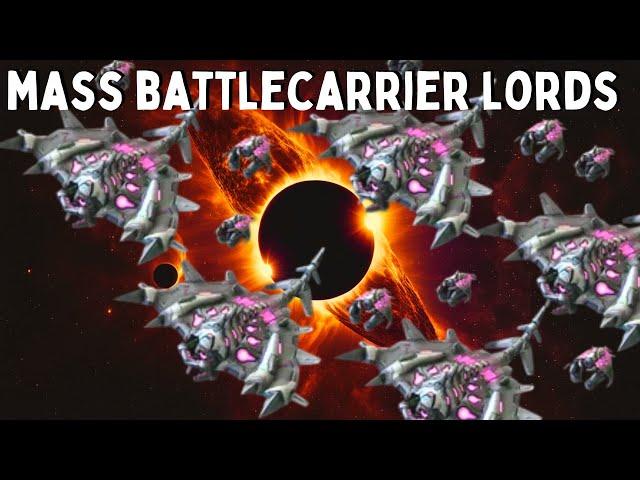 MASSED BATTLECARRIER LORD RUSH - Weekly Brawl [Starcraft 2 Direct Strike]