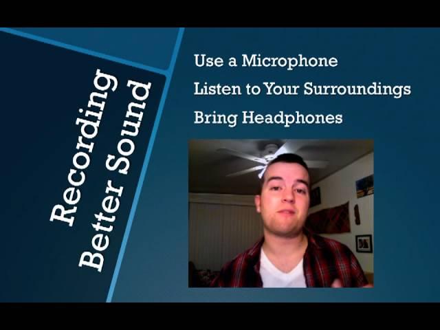 Recording Better Sound // Make Better Video Series from Video School Online