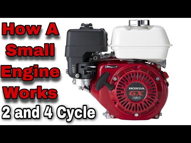 How Does A Small Engine Work? 2 & 4 Cycle