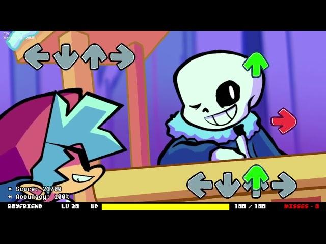 Lazybones EXTENDED (FNF X UNDERTALE)