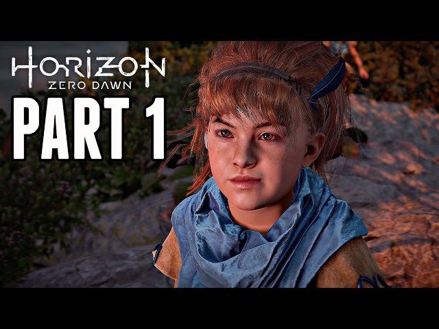 Horizon Zero Dawn Walkthrough Part 1 - A GIFT FROM THE PAST (Ps4 Pro Gameplay HD)