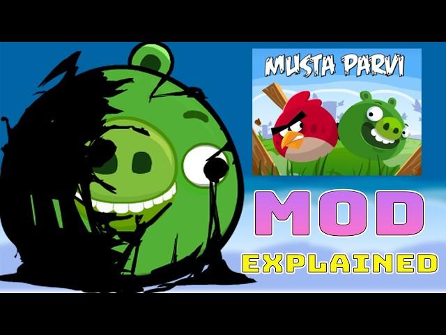 Angry Birds Parasite Mod Explained in fnf (Musta Parvi)