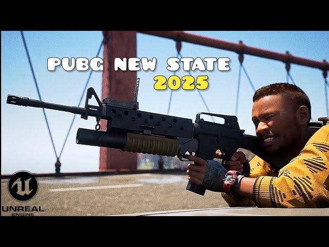 PUBG: NEW STATE | Launch Trailer in 2025 4K 60FPS