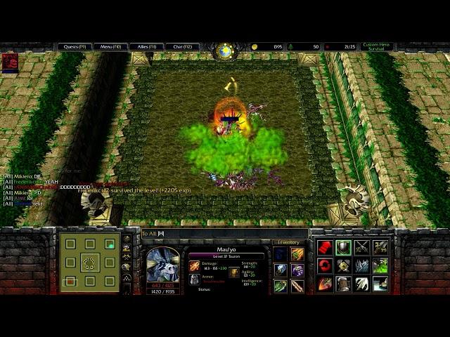 Warcraft 3: Won in CHS!