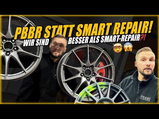 Warum sollten wir deine Felgen reparieren und kein Smart-Repair?!