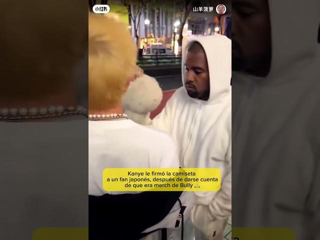 ¡Kanye firma merch de Bully en Japón! 