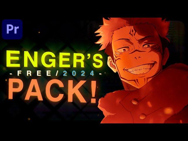 ENGER'S 2024 EDITING PACK! - Premiere Pro (for edits/AMVs)