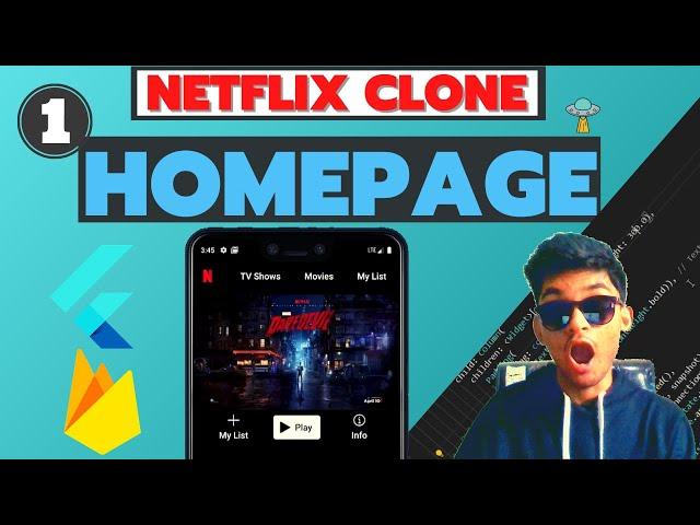 Flutter Netflix Clone - Homepage| Netflix Clone Flutter |Flutter Clone Netflix | Netflix Clone