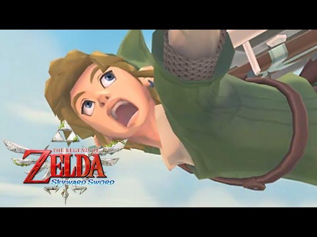 Link Breaks Groose’s Fall | The Legend of Zelda: Skyward Sword | IntotheInvasion