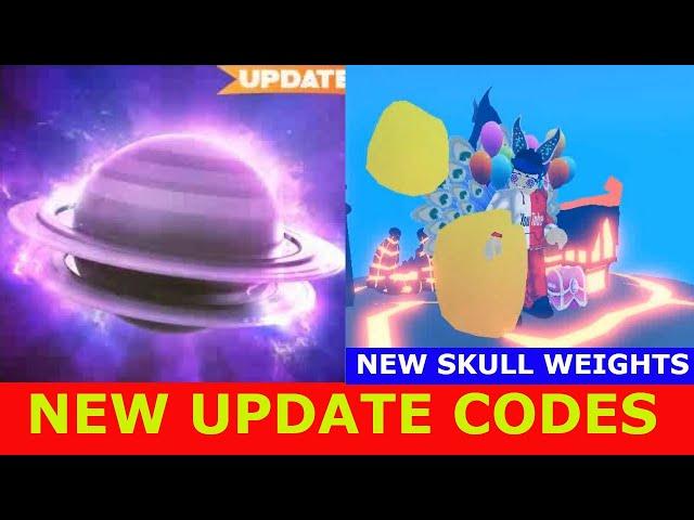 NEW UPDATE CODES  *NEW SKULL WEIGHTS*  [CODE!] Lifting Titans ROBLOX