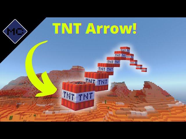 TNT Arrow Command - Minecraft Bedrock 1.19