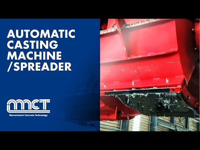 Concrete Distribution and Pouring System: Automatic Casting Machine/Spreader, DUBAI (MCT Italy) - 3