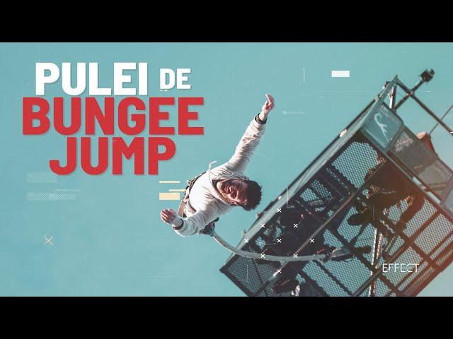 Pulei de BUNGEE JUMP e filmei com DRONE