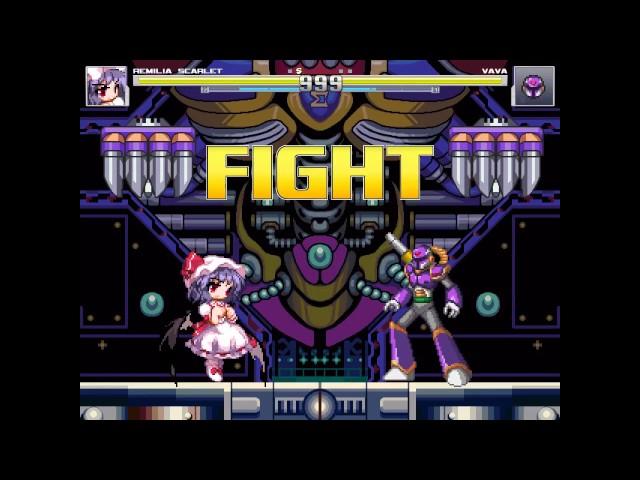 NICK54222 MUGEN: Remilia Scarlett (Kohaku) (me) VS Vile