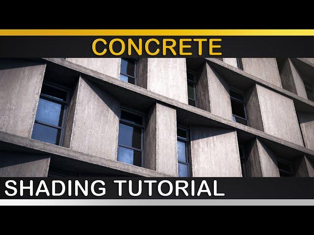 V-Ray | Procedural CONCRETE SHADER