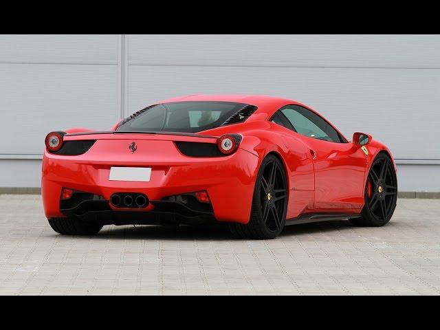 Ferrari 458 Italia with Novitec Rosso Extreme Exhaust System