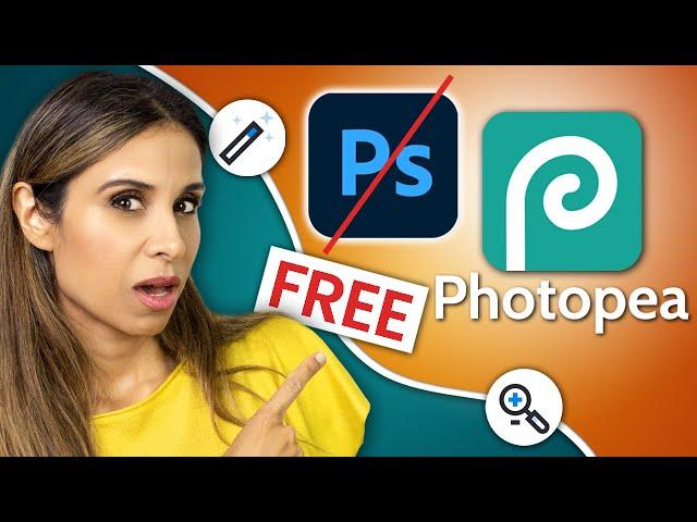 Photoshop Tutorial for Beginners without Spending Money on Photoshop (Use Photopea Instead)