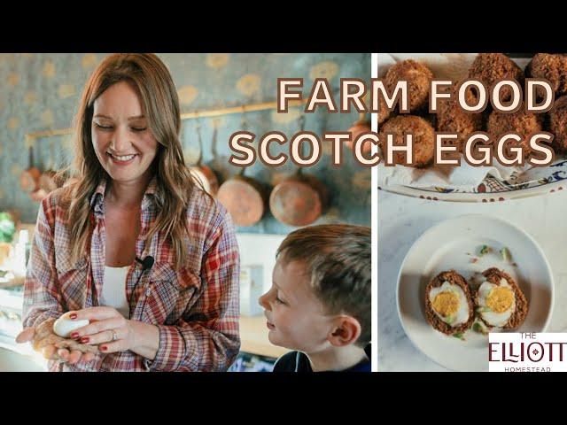 Make THIS farm food when you're hungry! | Scotch Eggs