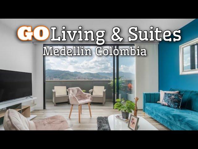 Go Living & Suites - Medellin Colombia | Where to Stay in Medellin #coworking #travel