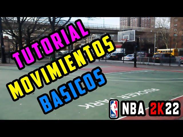 NBA 2K22 | Tutorial Movimientos básicos - Tiro, Euro Step, Bomba y más | Español | Butano21