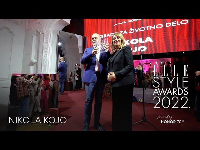Nikola Kojo je dobitnik Elle Style Award 2022 priznanja za životno delo: Evo šta je imao da kaže