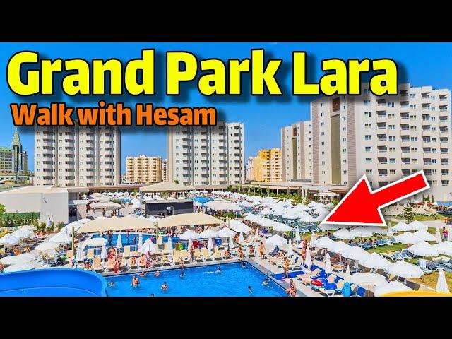 Grand Park Lara Hotel Uall Inclusive / ANTALYA WALKING TOUR Travel Vlog / Grand Park Lara Antalya