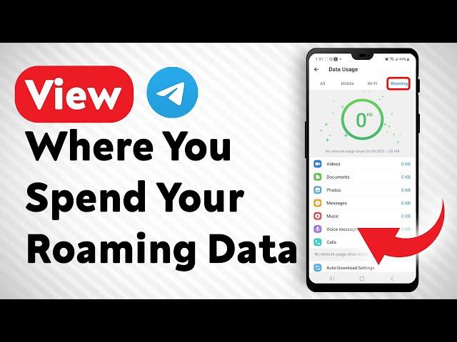 How To View Where You Spend Your Roaming Data In Telegram