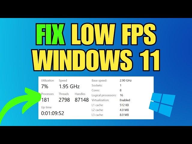 How To Fix Low FPS & Stuttering In Windows 11 When Gaming