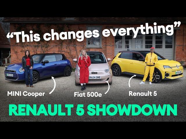 Retro Rivals Reborn: Renault 5 Electric vs MINI Cooper EV vs Fiat 500e – Which One Wins?