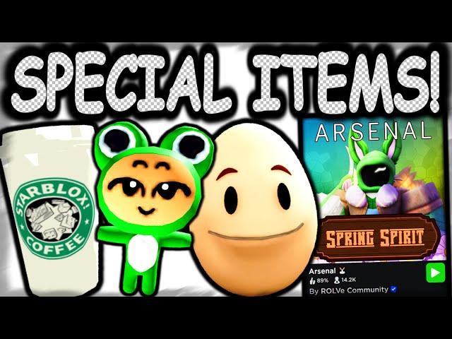 These accessories give special in-game abilities! ARSENAL EDITION! (ROBLOX)