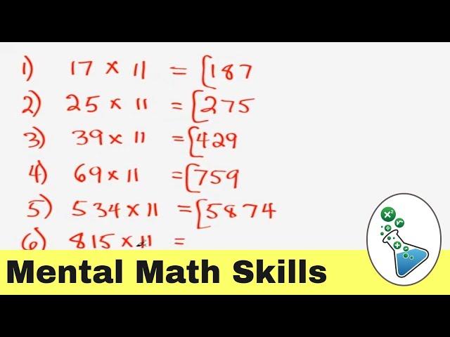 Build Mental Math Skills - Percent Tips, Multiplication & Addition