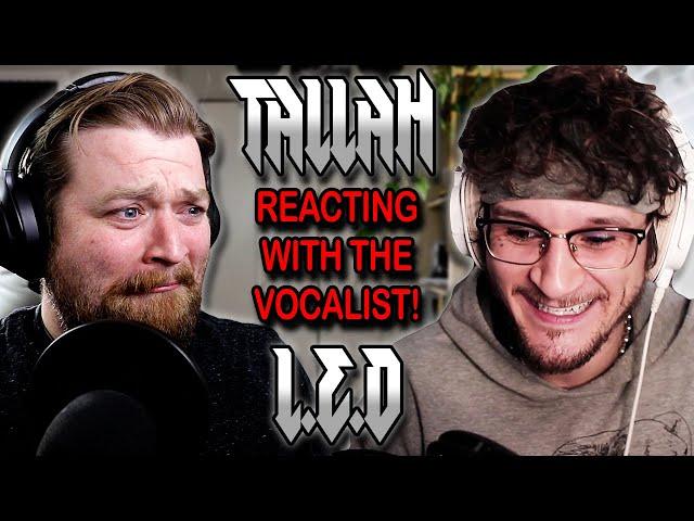 TALLAH | LED | REACTION & ANALYSIS by Vocal Coach / Metal Vocalist