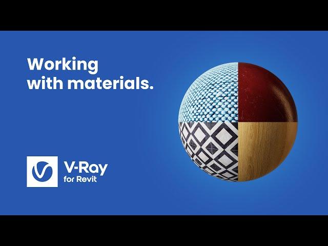 V-Ray for Revit — Working with materials