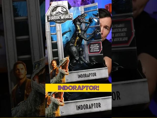 Jurassic World Unboxing Review | Velociraptor Blue, Indominus Rex, Indoraptor, T-rex #shorts