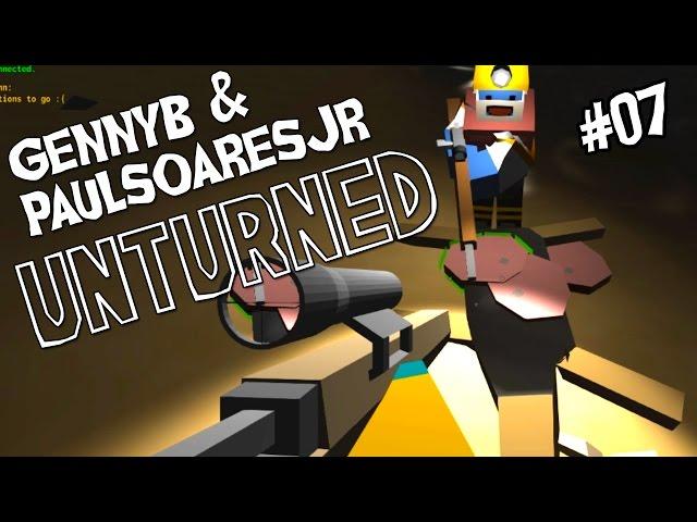 UNTURNED w/ PaulSoaresJr Ep 07 - "Hunting Deer of Steel!!!"