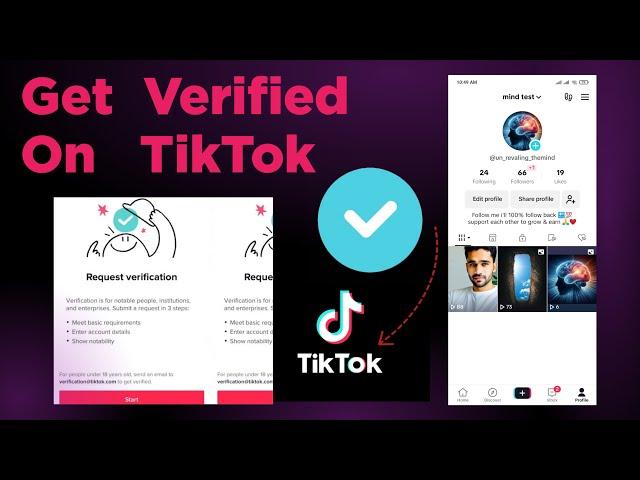 How to get Verified On TikTok 2024 | TikTok Blue Verification Badge