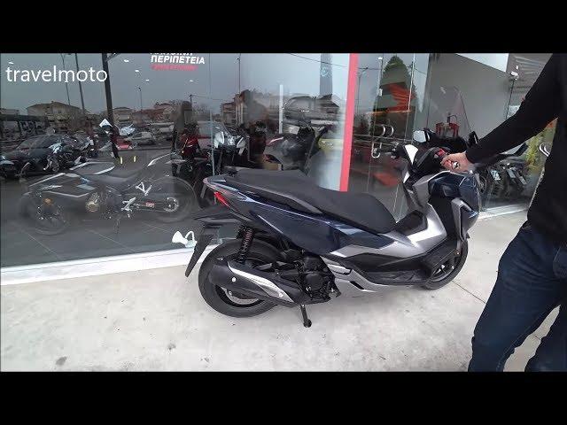 New HONDA FORZA 300cc (first engine start)