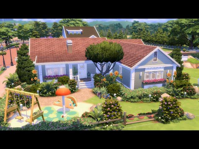 1 Story Family Home | The Sims 4 - Speed Build | Growing Together