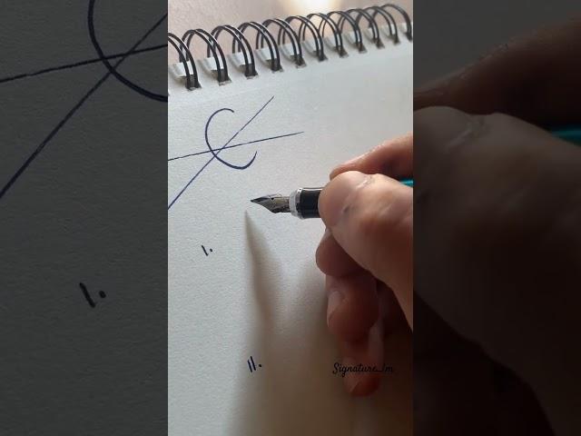 How to sign the letter C?️