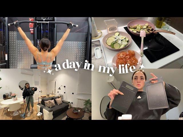 DÍA CONMIGO gym, rutina, trabajo, limpieza, compra VLOG