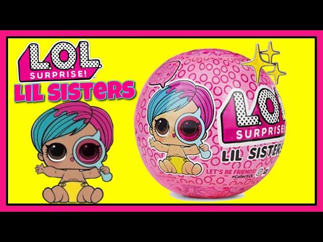 LOL Surprise LIL SISTERS Eye Spy Series Doll Unboxing! NEW LIL SISTERS Series 4 Wave 2 DECODER Doll