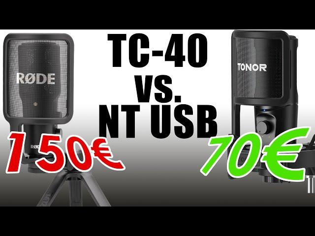 Tonor TC-40 / Rode NTUSB - Neues bestes USB Mic unter 100€