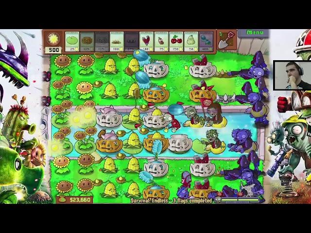 Endless Survival #1 - Plants vs Zombies #35