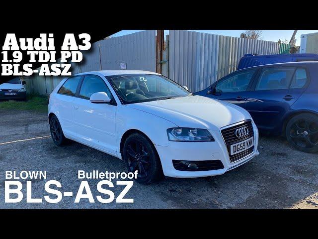 Audi A3 blown 1.9TDI BLS ASZ engine conversion DTE TV