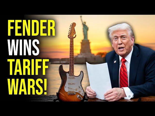 TRUMP'S Major Tariff Change Will Benefit FENDER!