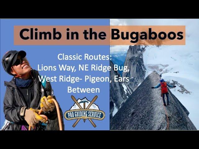 Bugaboos Climbing Trip 2019: Crescent Tower, Bugaboo Spire, Pigeon Spire