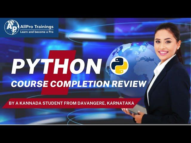 Python Course Review by a Kannada Student | Success Story from Karnataka