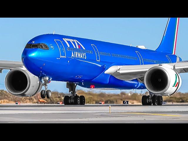 ️ SUPER CLOSE UP AIRSIDE LANDINGS  New York JFK Airport Plane Spotting [JFK/KJFK]