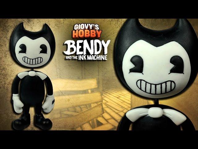 How to make BENDY  Bendy and the ink machine (BATIM)  Polymer clay  Giovy's Hobby