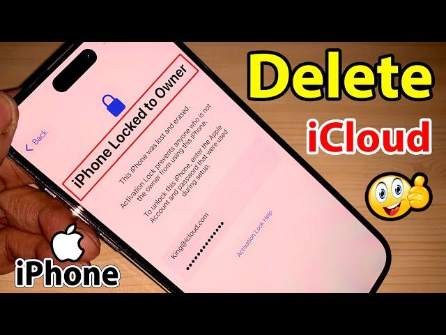 Delete Activation lock without apple id 100% Sure success 2025 full method Bypass icloud unlock